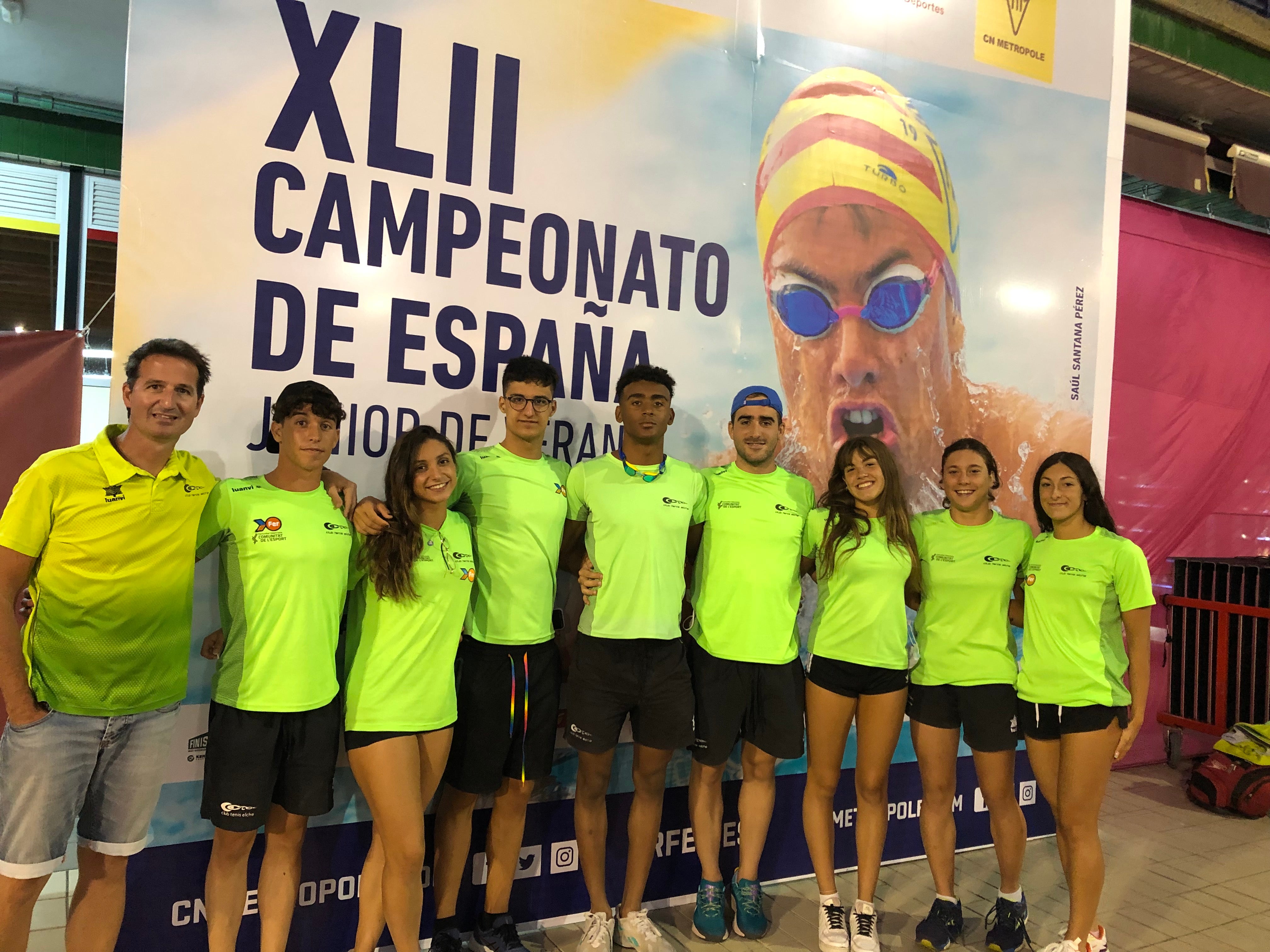 El CN Tenis Elche logra 19 medallas en el Campeonato de España Absoluto y Júnior El CN Tenis Elche logra 19 medallas en el Campeonato de España Absoluto y Júnior