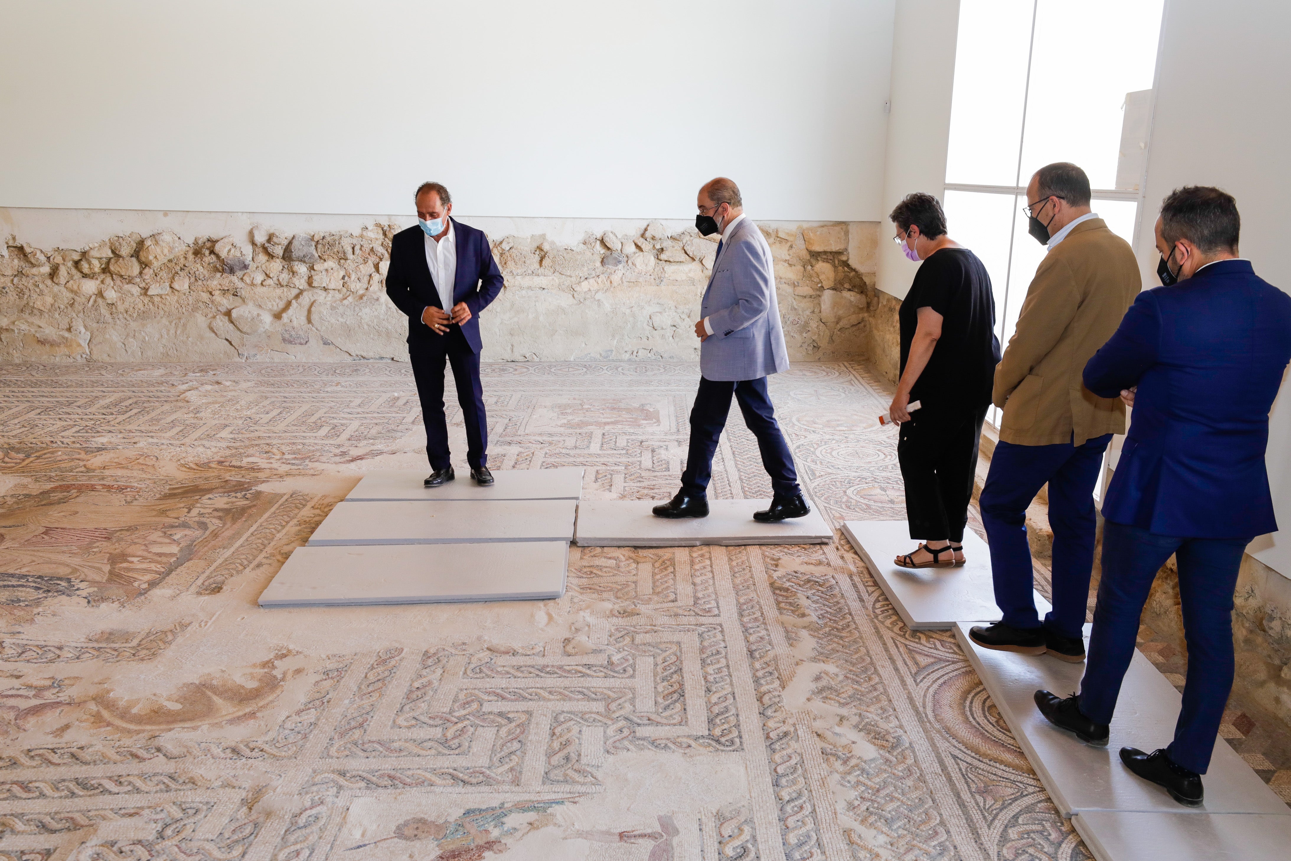 La villa romana de La Malena podría abrirse al público en otoño La villa romana de La Malena podría abrirse al público en otoño