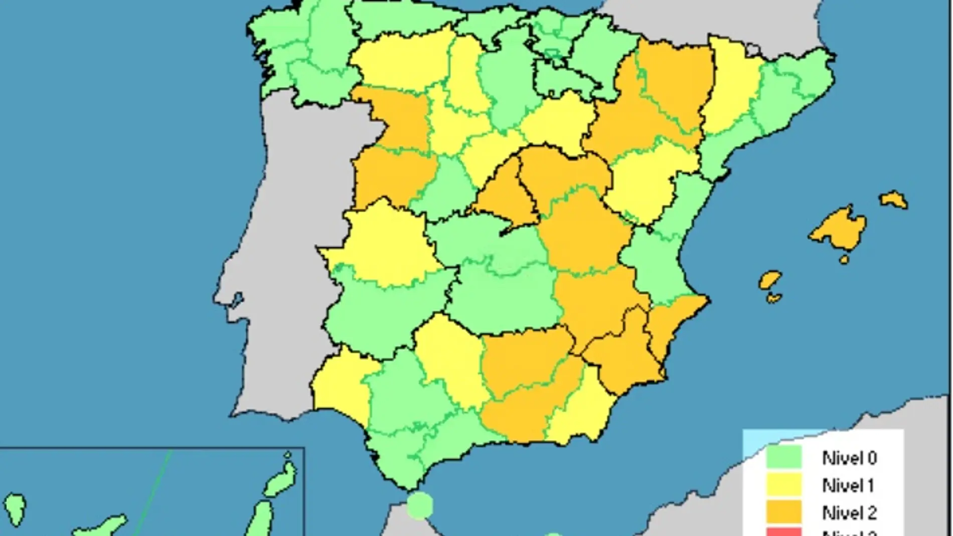 La provincia de Alicante entrará en nivel 2: las temperaturas superarán los umbrales entre tres y cuatro días
