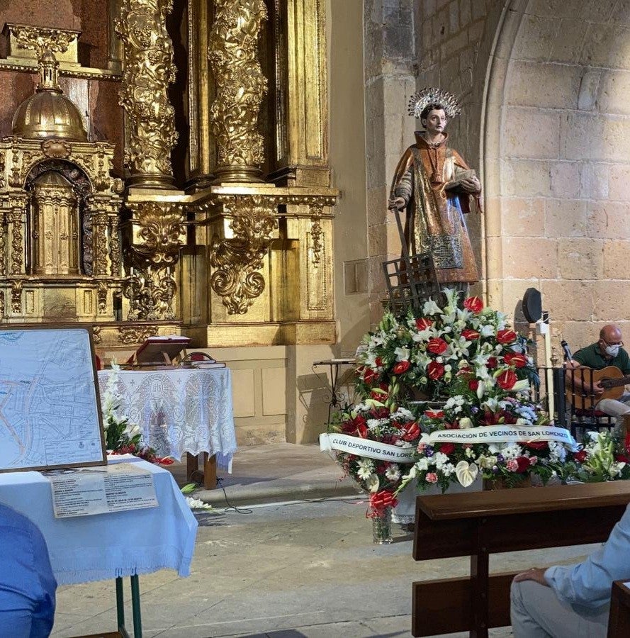 Un día de San Lorenzo sin fiestas por segundo año consecutivo Un día de San Lorenzo sin fiestas por segundo año consecutivo