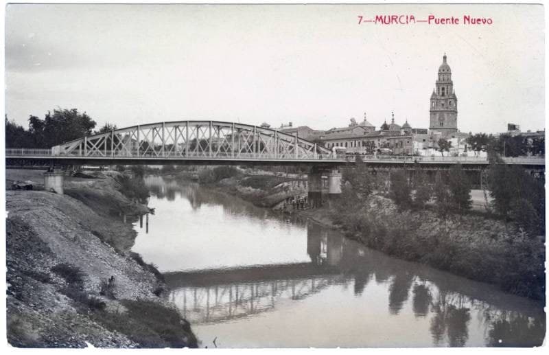 Huermur logra incoar como monumento BIC el centenario Puente Nuevo o de Hierro en Murcia Huermur logra incoar como monumento BIC el centenario Puente Nuevo o de Hierro en Murcia
