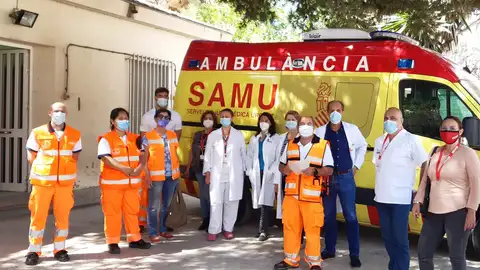 Trabajadores del CICU de Alicante Trabajadores del CICU de Alicante