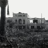 Uno de los edificios de Cádiz afectados por la explosión