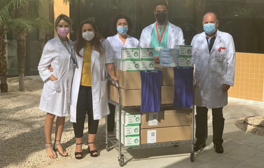 El Hospital Universitario de Torrevieja envía material sanitario a Cuba El Hospital Universitario de Torrevieja envía material sanitario a Cuba