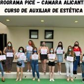 Finaliza el curso de formación de auxiliar de estética organizado por el cij 