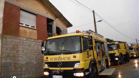 Cambiones de bomberos de Asturias
