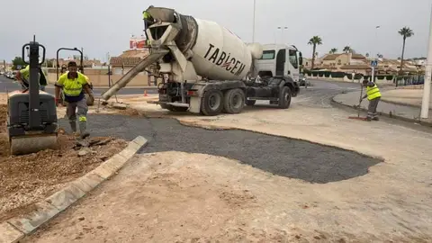 Ángel Noguera, edil de Infraestructuras, se ha trabajado coordinadamente en solucionar la avería obras