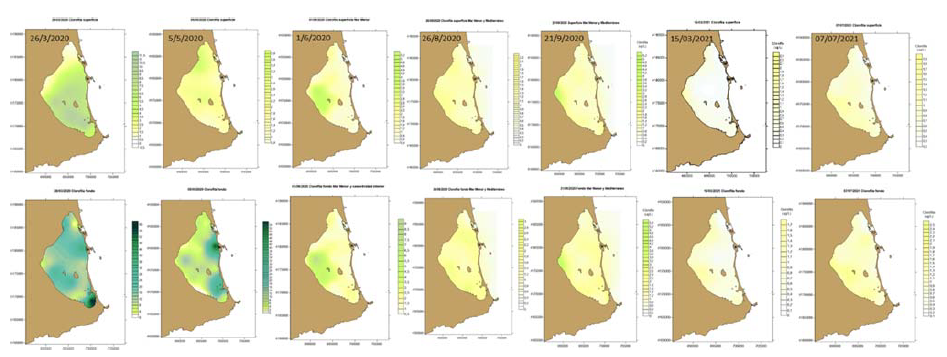 Persiste la entrada continua de agua con nutrientes al Mar Menor Persiste la entrada continua de agua con nutrientes al Mar Menor