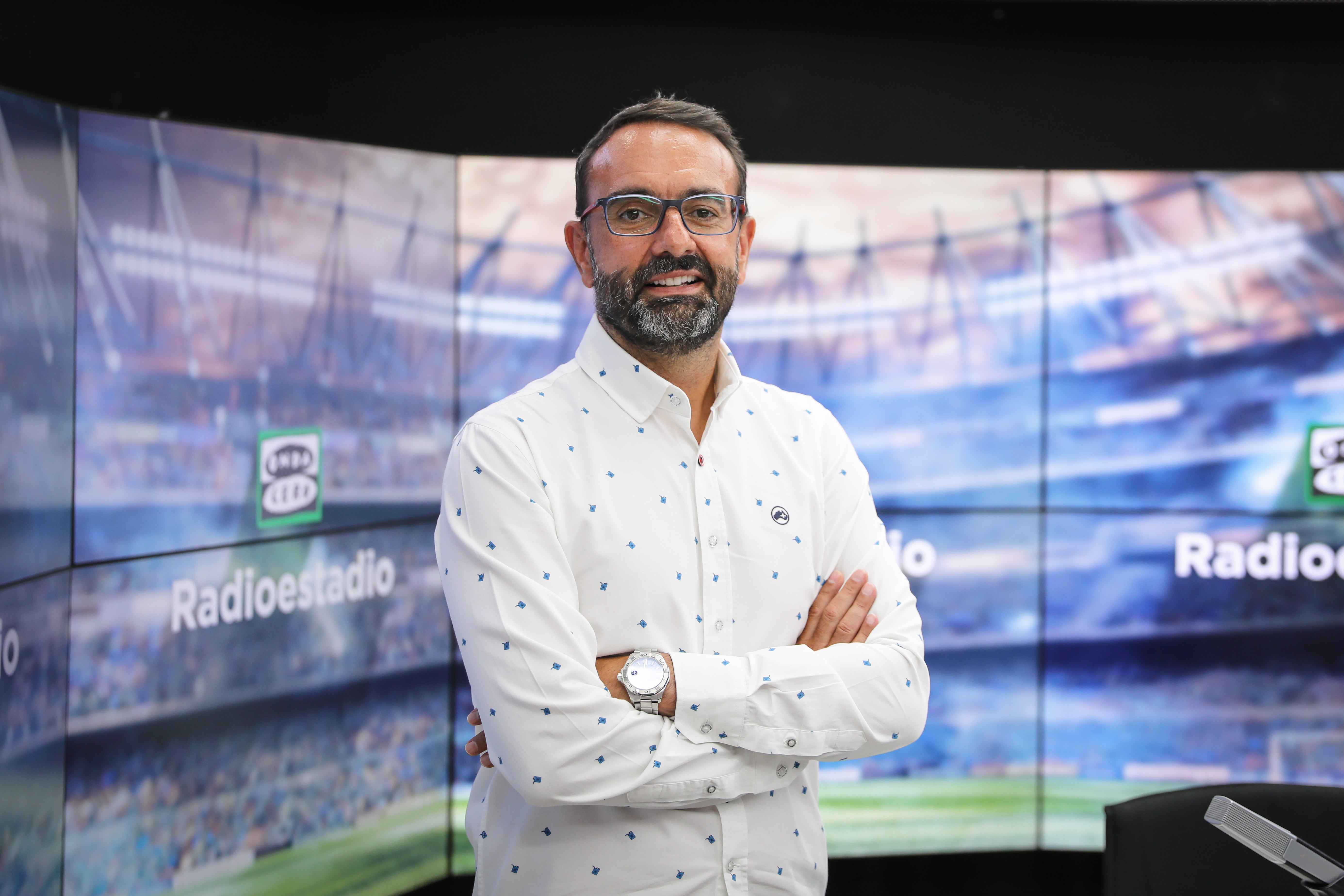 Edu García, director y presentador de Radioestadio Edu García, director y presentador de Radioestadio