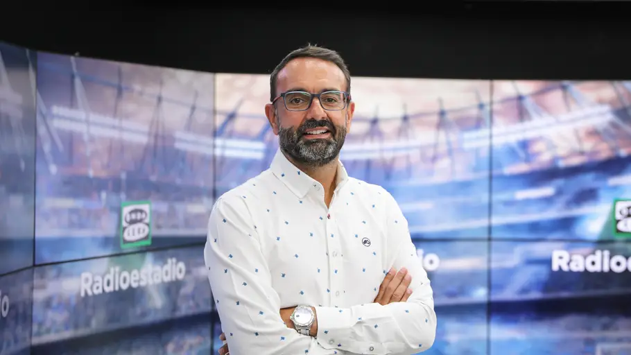 Edu García, director y presentador de Radioestadio Edu García, director y presentador de Radioestadio