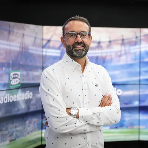 Edu García, director y presentador de Radioestadio Edu García, director y presentador de Radioestadio