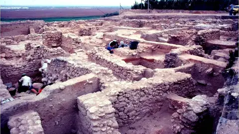 Una imagen de archivo de excavaciones en el Yacimiento de San Cristóbal Una imagen de archivo de excavaciones en el Yacimiento de San Cristóbal