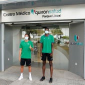 El Unicaja Baloncesto inicia la pretemporada con los reconocimientos médicos en Quirónsalud Málaga