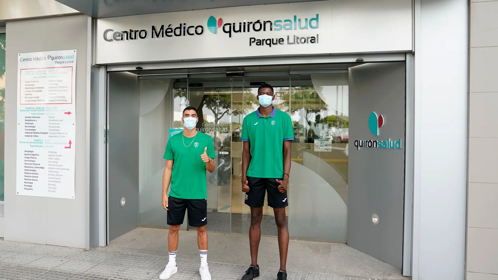 El Unicaja Baloncesto inicia la pretemporada con los reconocimientos médicos en Quirónsalud Málaga