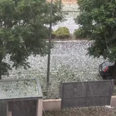 Granizada que cayó en Ciudad Real el año pasado Granizada que cayó en Ciudad Real el año pasado