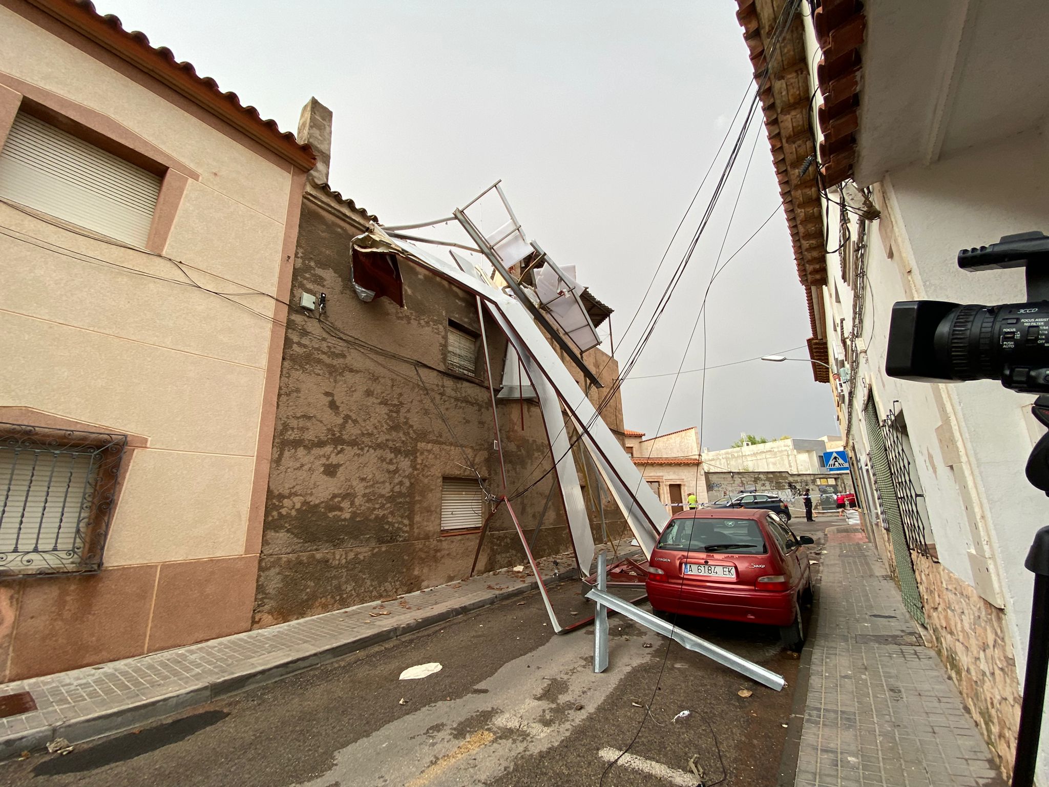 Balance tras la fuerte tormenta de verano registrada este miércoles Balance tras la fuerte tormenta de verano registrada este miércoles