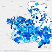 Imagen mapa provincial evolución datos COVID-19 Imagen mapa provincial evolución datos COVID-19