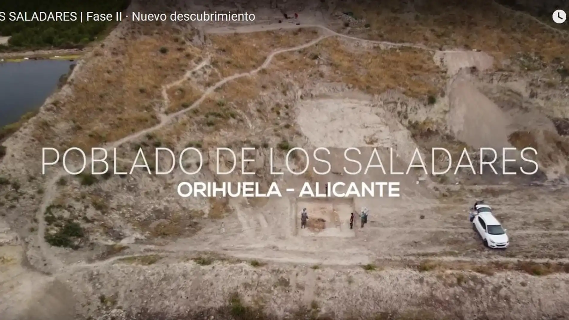 Patrimonio Histórico publica un nuevo vídeo con los últimos hallazgos del Yacimiento de Los Saladares 