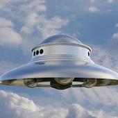 Un OVNI en el cielo Un OVNI en el cielo