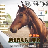 Imagen cartel 18ª edición de MENCATUR, Villanueva de la Fuente Imagen cartel 18ª edición de MENCATUR, Villanueva de la Fuente