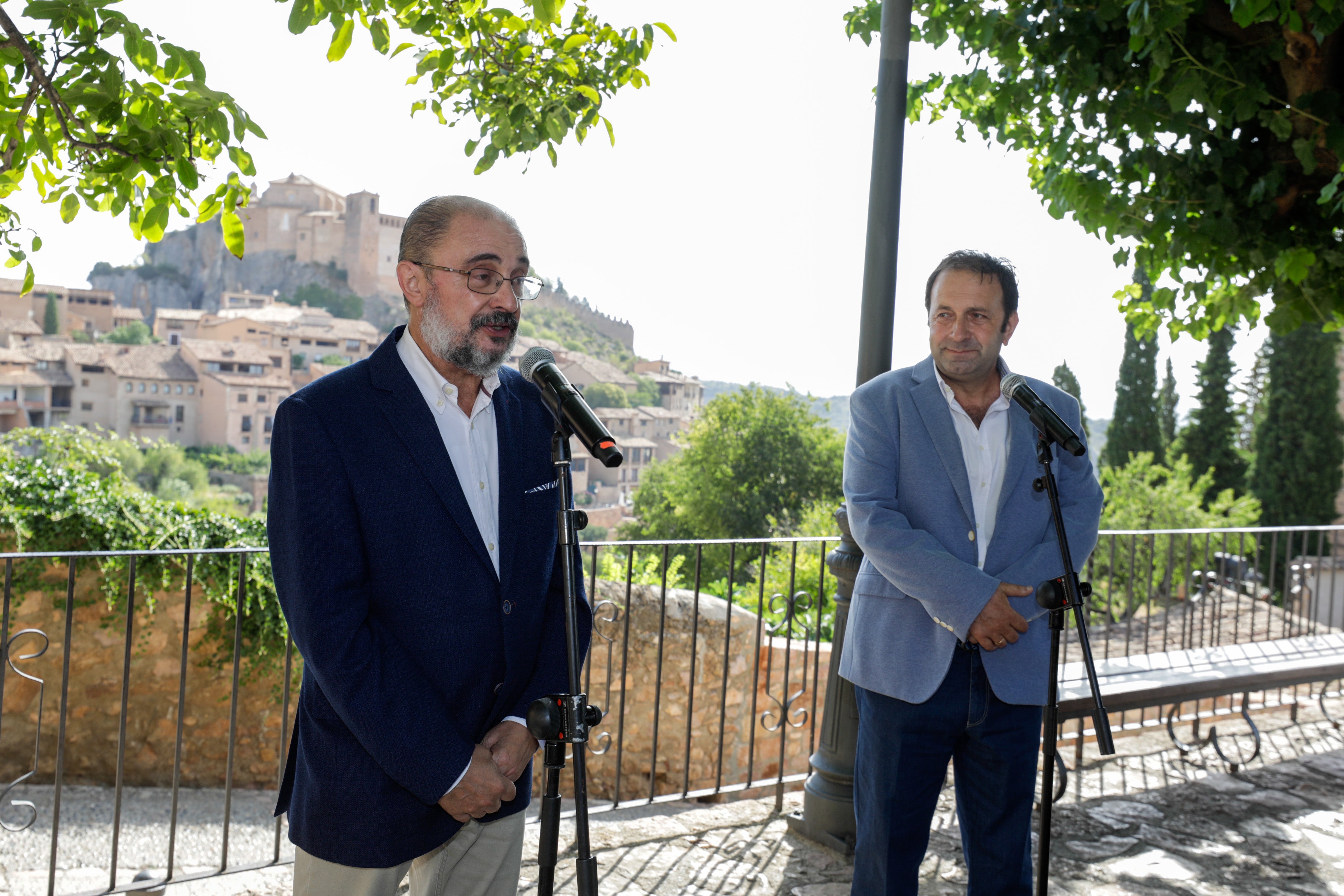 Lambán llama a la prudencia para evitar rebrotes durante el puente Lambán llama a la prudencia para evitar rebrotes durante el puente