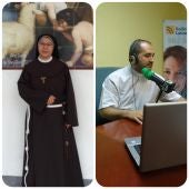 Madre Verónica de Jesús, responsable del monasterio de las clarisas de La Valla d´Uixó. Y José Benito Gallego (Jotabé), sacerdote operario diocesano.