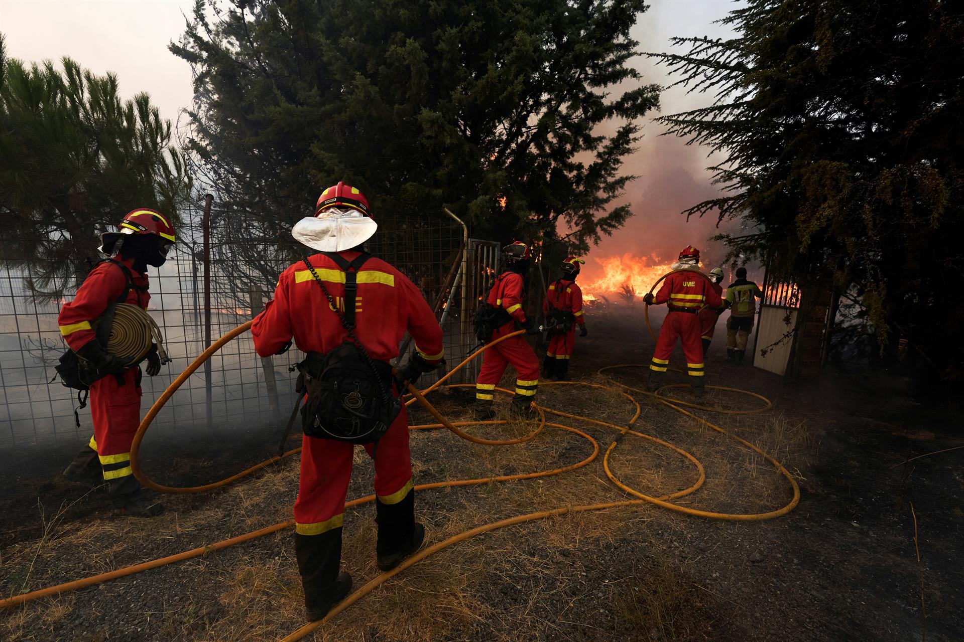 CCOO achaca el descontrol del incendio de Azuébar a una mala coordinación CCOO achaca el descontrol del incendio de Azuébar a una mala coordinación
