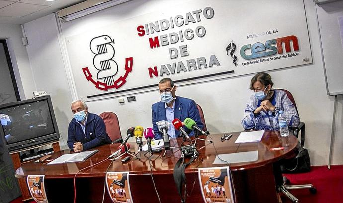 El Sindicato Médico de Navarra denunciará ante Inspección de Trabajo al Departamento de Salud por las agresiones a profesionales El Sindicato Médico de Navarra denunciará ante Inspección de Trabajo al Departamento de Salud por las agresiones a profesionales