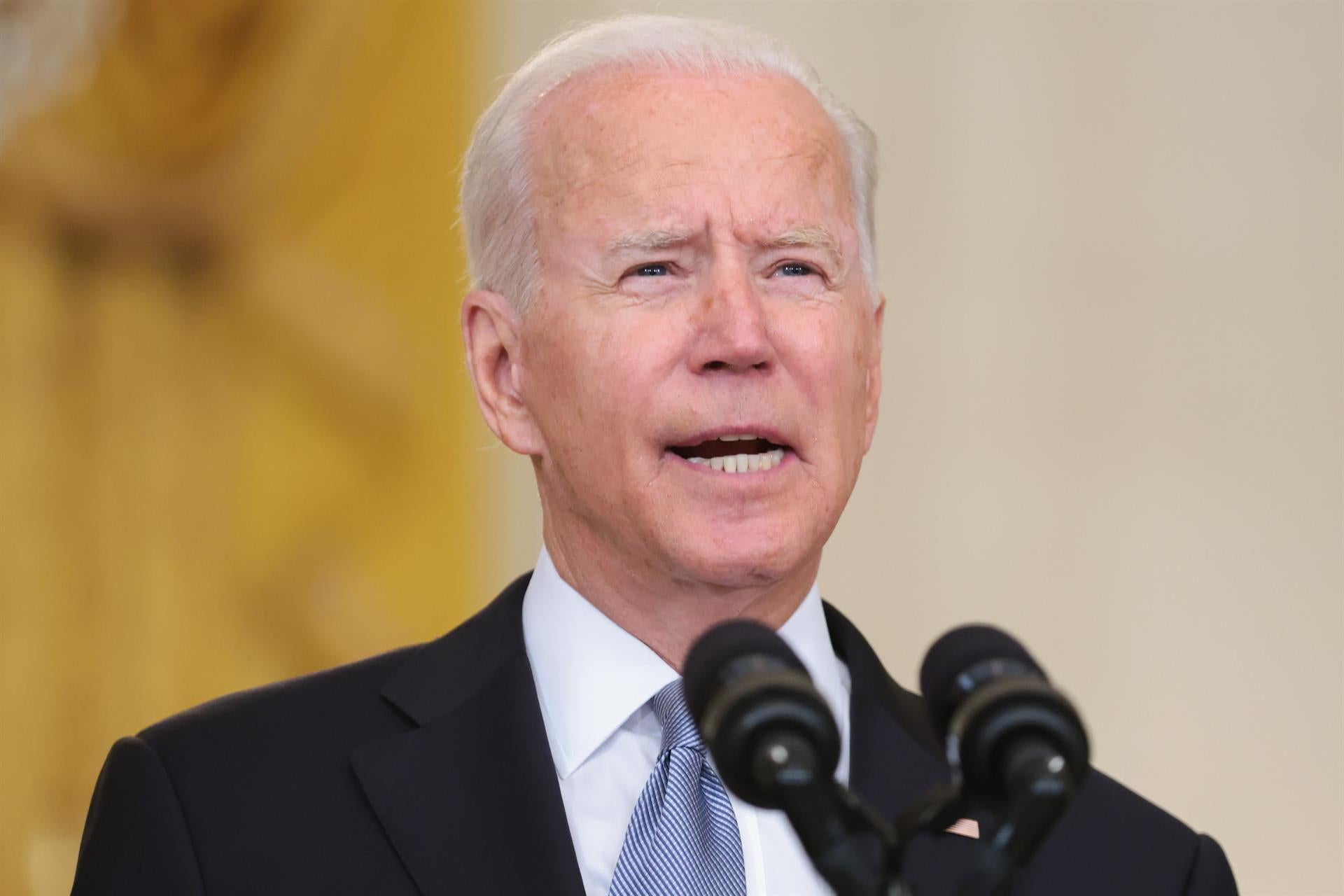 Joe Biden alaba el "liderazgo" de España en favor de las mujeres y las niñas afganas Joe Biden alaba el "liderazgo" de España en favor de las mujeres y las niñas afganas