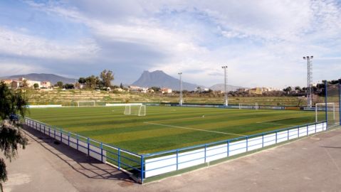Campo de f&uacute;tbol en La Vila Joiosa