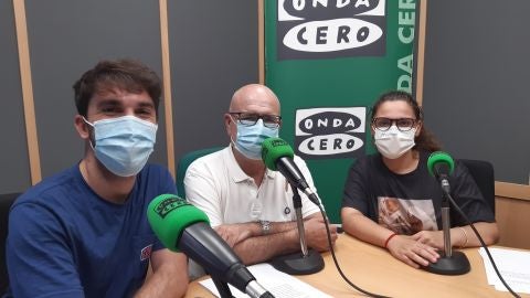 Paul Lecumberri, Pepe Requena y Mar&iacute;a Franc&eacute;s