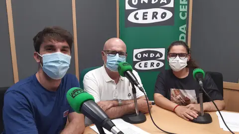 Paul Lecumberri, Pepe Requena y María Francés Paul Lecumberri, Pepe Requena y María Francés