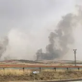 Imagen incendio forestal Viso del Marqués Imagen incendio forestal Viso del Marqués