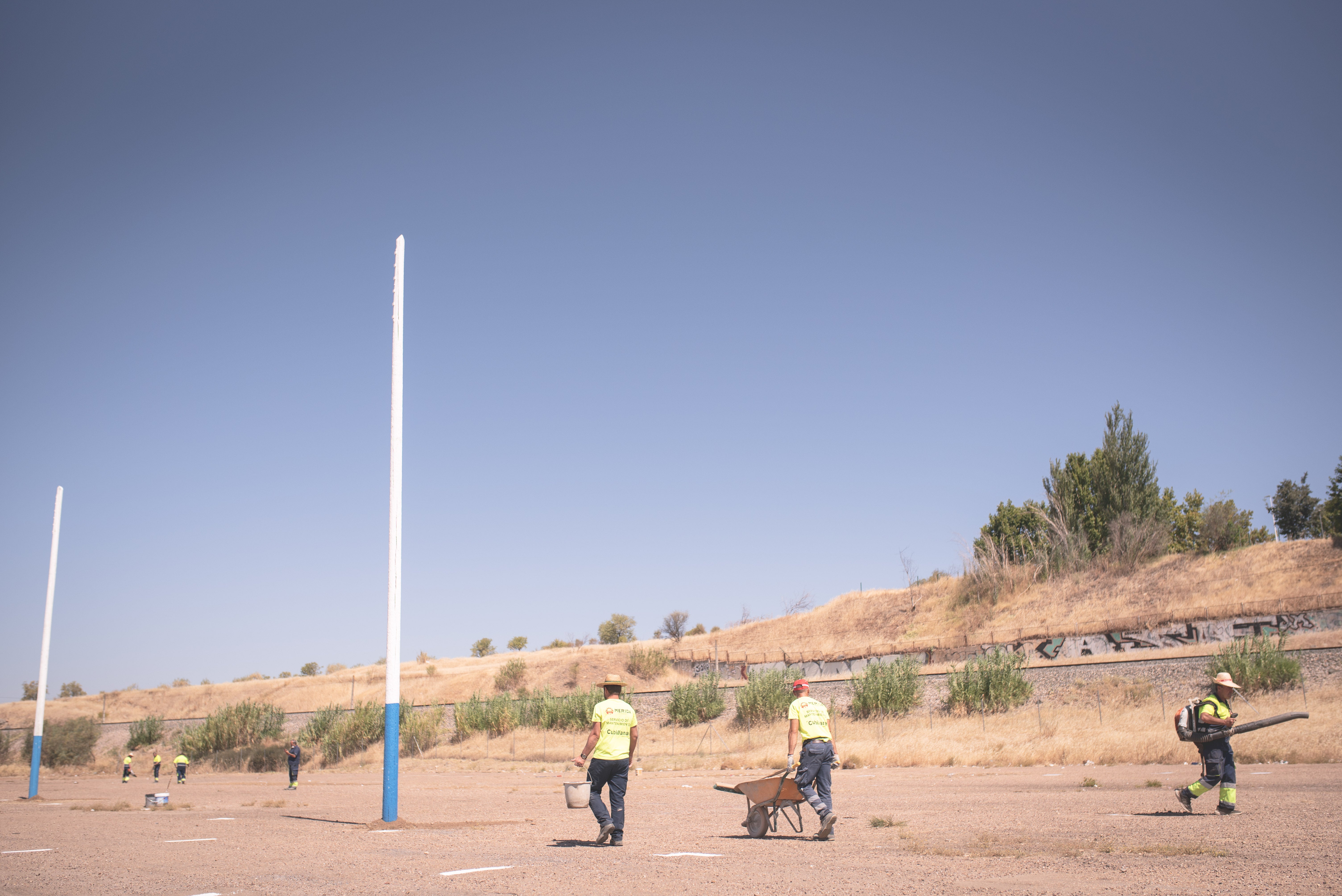 Comienzan las obras de la piscina de Las Abadías y el Parking de Autocaravanas Comienzan las obras de la piscina de Las Abadías y el Parking de Autocaravanas