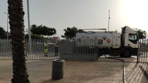 Limpieza viaria en Benidorm