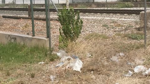Valla en mal estado