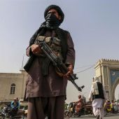 Un talibán en Afganistán