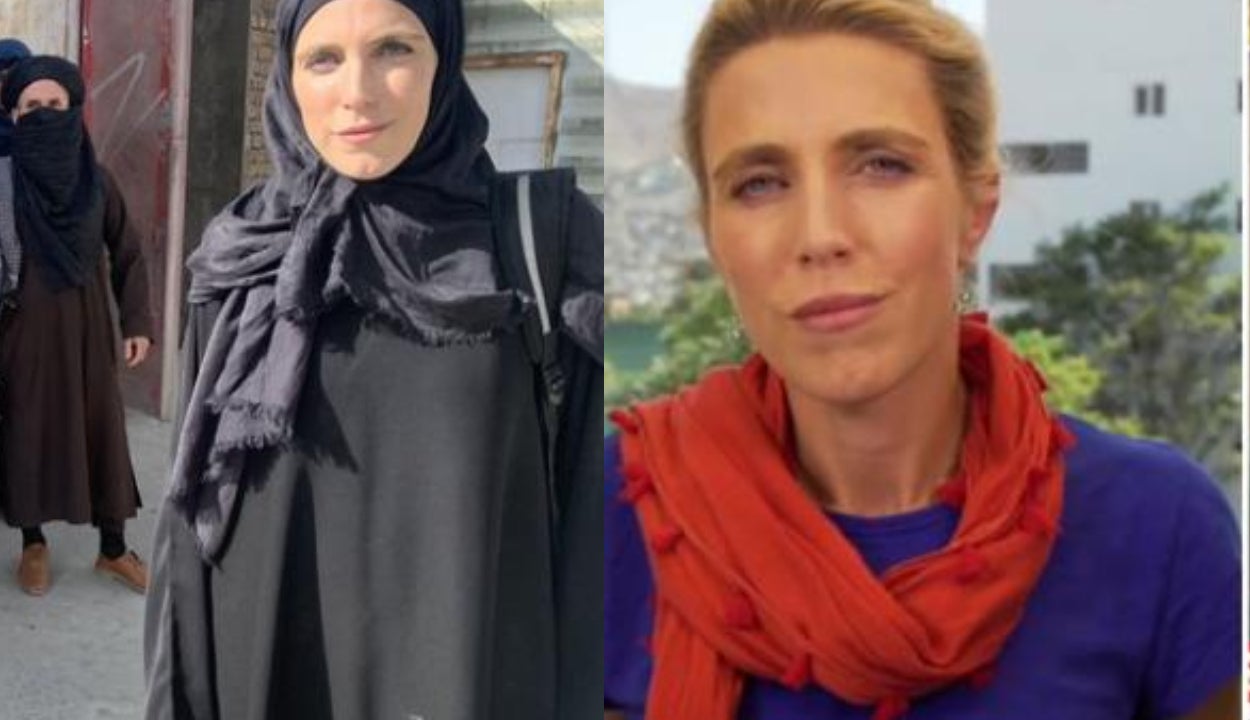 El notable cambio de vestimenta de Clarissa Ward, corresponsal de la CNN en Afganistán, tras la llegada al poder de los talibanes El notable cambio de vestimenta de Clarissa Ward, corresponsal de la CNN en Afganistán, tras la llegada al poder de los talibanes