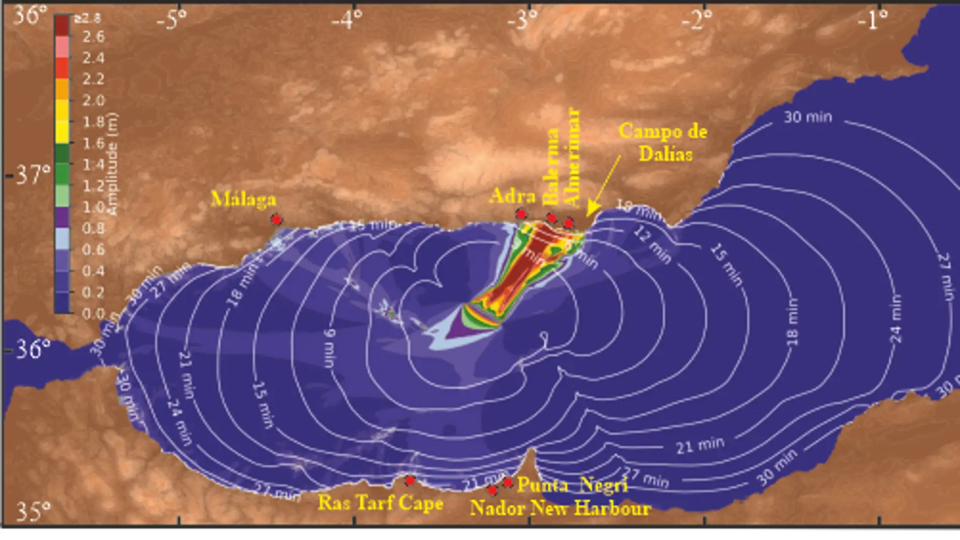 Un estudio del CSIC advierte de la posibilidad de tsunami al sur de España