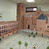 Maqueta de la plaza de Villanueva de los Infantes Maqueta de la plaza de Villanueva de los Infantes