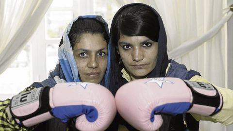 Shabnam Rahimi, boxeadora afgana