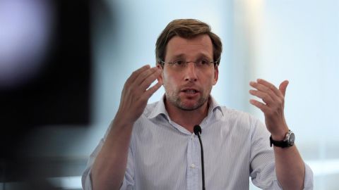 El alcalde de Madrid, Jos&eacute; Luis Mart&iacute;nez-Almeida