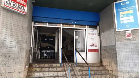 Entrada mercado Santa Lucía Entrada mercado Santa Lucía