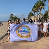 Bandera sin humos de Villajoyosa Bandera sin humos de Villajoyosa