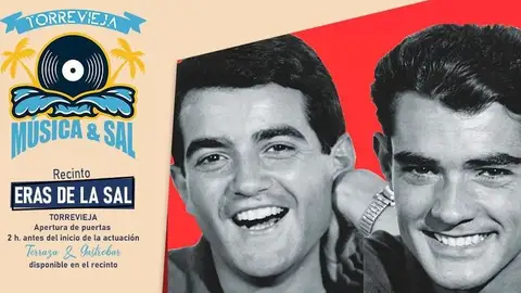 El concierto se realizará el 11 de septiembre donde Torrevieja recibirá a el Duo Dinámico duo dinámico