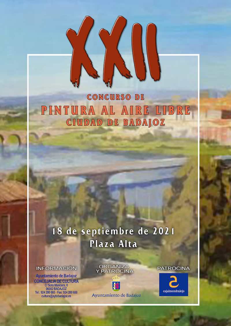 Nueva edición del Concurso de Pintura al Aire Libre ‘Ciudad de Badajoz’ Nueva edición del Concurso de Pintura al Aire Libre ‘Ciudad de Badajoz’