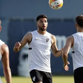 Antoñín, jugador del Málaga CF Antoñín, jugador del Málaga CF