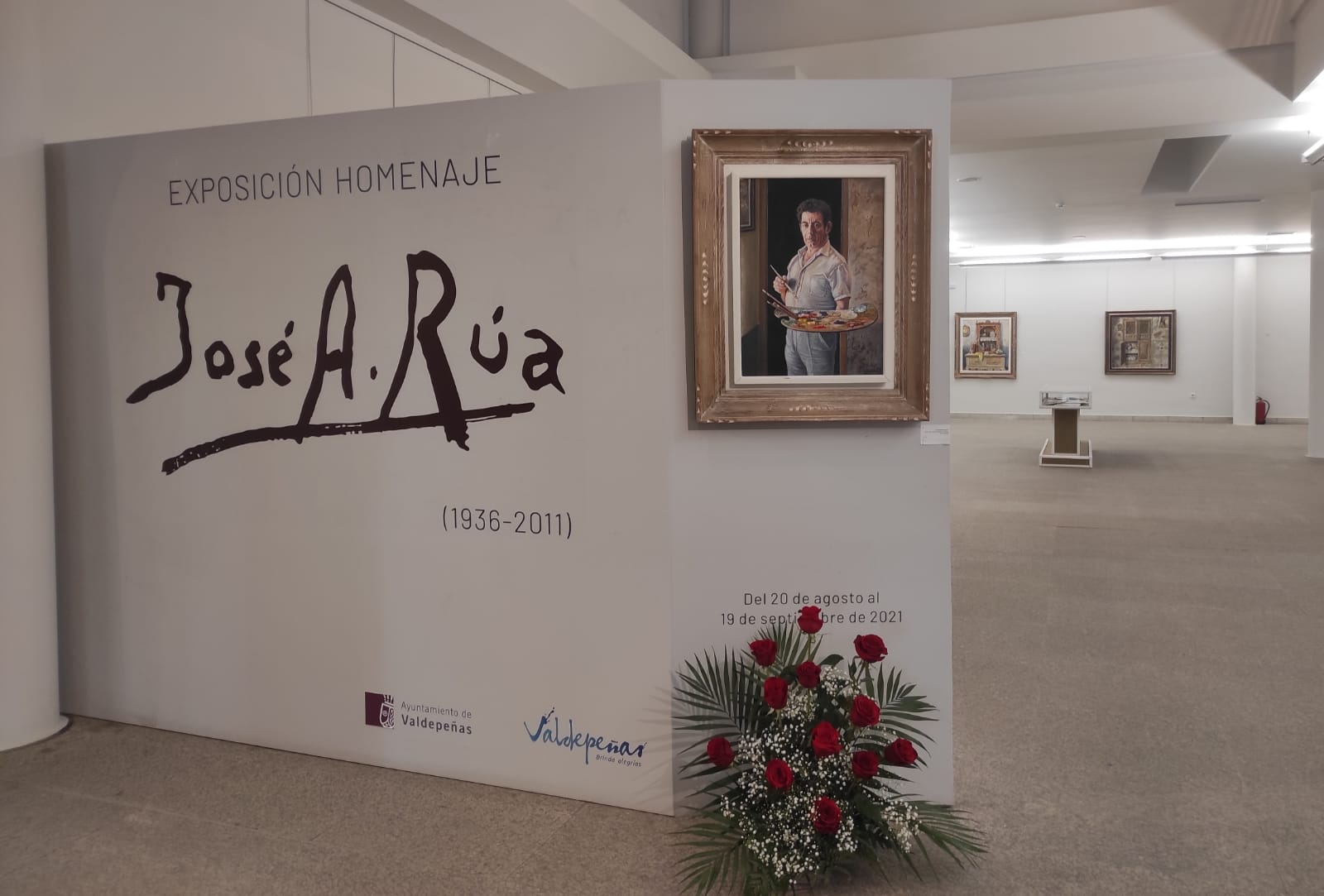 Exposición homenaje a José Antonio Rúa Exposición homenaje a José Antonio Rúa