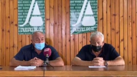 Florencio Rodr&iacute;guez y Pedro Alcolea durante la rueda de prensa