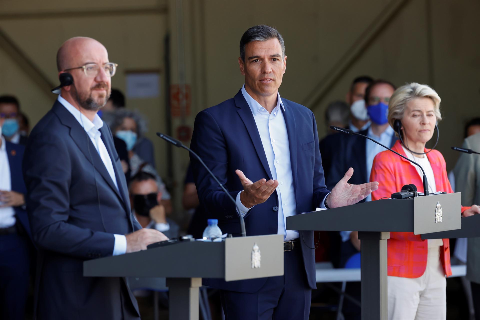 Pedro Sánchez agradece las palabras del rey de Marruecos y aboga por retomar las relaciones Pedro Sánchez agradece las palabras del rey de Marruecos y aboga por retomar las relaciones